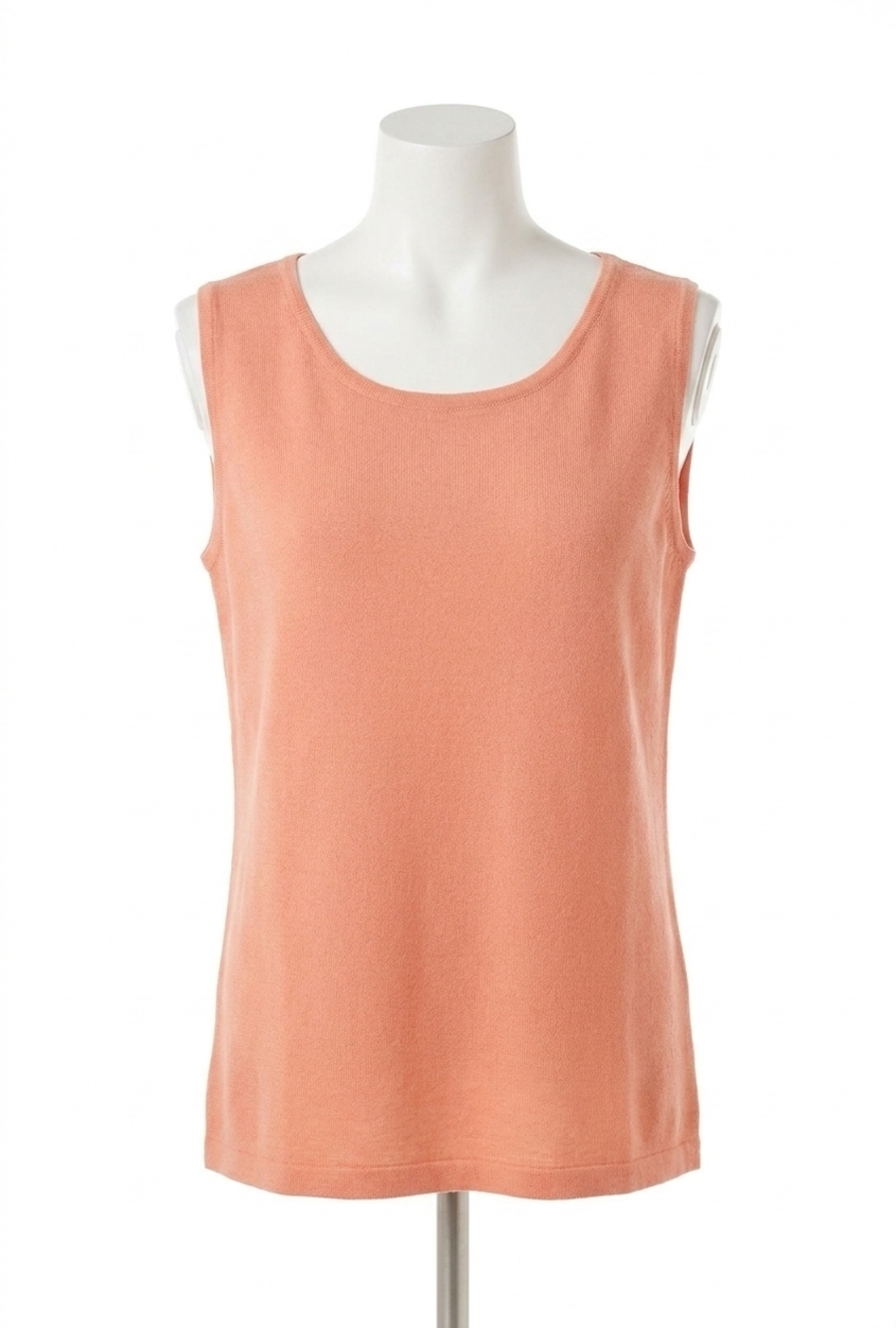 NEW ANGEL bra- friendly tank top in peach